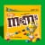 M&M'S Peanut Milk Chocolate Candy Family Size Bag Perspective: left