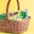 M&M'S White Chocolate Marshmallow Crispy Treat Pastel Easter Candy Bag Perspective: left