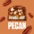 Snickers Pecan Milk Chocolate Candy Bar Perspective: left