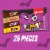 M&M'S Snickers & Twix Milk Chocolate Halloween Candy Bulk Bag Perspective: left