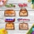 Snickers Twix Milky Way & 3 Musketeers Mini Milk Chocolate Candy Bars Easter Bag Perspective: left