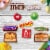 Skittles M&M'S Snickers Starburst & Milky Way Easter Candy Variety Pack Bulk Bag Perspective: left