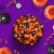 M&M'S Halloween Blend Milk Chocolate Candy Bag Perspective: left