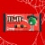 M&M'S Peanut Butter Halloween Blend Milk Chocolate Halloween Candy Bag Perspective: left