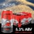 Alaskan Brewing Co. Amber Alt Style Ale Craft Beer Perspective: left