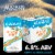 Alaskan Brewing Co. Juneau Juice Hazy IPA Craft Beer Perspective: left