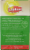 Lipton Pyramid Mandarin Orange Green Tea Perspective: left