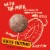 Kellogg's® Krave Glazed Donut Holes Glazed Chocolate Cereal Perspective: left