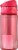 Thermos Plastic Spout Lid Hydration Bottle - Raspberry Perspective: left