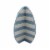 Holiday Home Blue Strip Egg Perspective: left