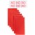 Holiday Home Valentine's XOXO Stickers and Treat Bags Perspective: left