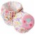Holiday Home™ Mini Flower Baking Cups Perspective: left