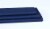Everyday Living Cotton/Polyester Flat Sheet - Estate Blue Perspective: left