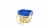 Holiday Home Solid Lined Easter Basket - Bright Blue Perspective: left