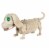 Holiday Home Animated Mini Dog Skeleton Perspective: left