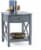 EL2 by Everyday Living X Frame Gray End Table Perspective: left