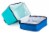 Everyday Living Colorblock Lunch Box - Blue Perspective: left