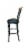 HD Designs Willamette Adjustable Metal Stool Perspective: left