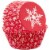 Holiday Home™ Snowflake Baking Cups Perspective: left