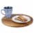 Dash of That™ Coupe Salad Plate - White Perspective: left