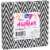 Kroger® Entertainment Essentials Cat Eyes Beverage Napkins - Chevron Black Perspective: left