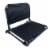 Anywhere Chair Stadium Seat - Black Perspective: left