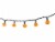 Holiday Home® 20 LED Pumpkin Lights Set - Orange Perspective: left