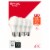 Everyday Living® 5.6-Watt (40-Watt) A19 LED Dimmable Light Bulb - Soft White (2700K) Perspective: left