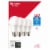 Everyday Living® 10-Watt (60-Watt) A19 LED Dimmable Light Bulb - Daylight (5000K) Perspective: left