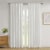 HD Designs Sheer Window Panel Perspective: left
