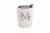 Holiday Home Fall Monogram Latte Mug Perspective: left