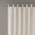 HD Designs Beckett Black Out Window Panel Perspective: left