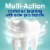 Kroger® Multi-Action Massage Soft Toothbrushes Perspective: left