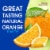 Kroger® Hair Skin & Nails plus Biotin & Collagen Orange Flavored Gummies Perspective: left