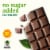 Simple Truth® 70% Cacao No Sugar Added Fair Trade Dark Chocolate Bar Perspective: left