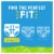 Comforts™ Day or Night Training Pants Boys 2T-3T (18-34 lbs) Perspective: left