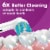 Kroger® Advanced Cross Clean Electric Toothbrush Replacement Brush Heads Perspective: left