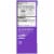 Kroger® Children's Grape Flavor Night Time Cold & Cough Liquid Medicine Perspective: left