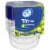 Kroger Home Sense Square BPA-Free Plastic Twist Top Food Storage Container - 3 pack Perspective: left