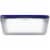 Kroger Home Sense Rectangle BPA-Free Plastic Snap Seal Food Container - 2 pack Perspective: left
