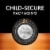 Duracell® Lithium Medical Battery 3V Perspective: left