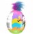Trolli Sour Brite Mini Crawlers Crazy Hair Puzzle Egg Perspective: left