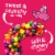 NERDS Rainbow Rope Candy Perspective: left