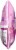 Brach's® Valentine's Mellowcreme® Roses Candy Perspective: left
