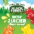 Black Forest Gummy Fruit Flavor Bears Resealable Bag Perspective: left