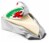 The Laughing Cow® Garlic & Herb Spreadable Wedge Cheese Perspective: left