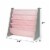 Humble Crew Kids Sophie Bookshelf 4 Tier Book Organizer - Pink Perspective: left