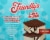 Friendly's Super Stuffed Fudge Swirl Ice Cream Sandwiches Perspective: left