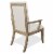 Riverside Furniture Sophie Upholstered Wood Dining Arm Chair in Natural (set of 2) Perspective: left