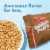 Malt-O-Meal® Golden Puffs Bag Cereal Perspective: left